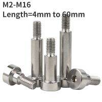 M2 M2.5 M3 M4 M5 M16 Inner Hex Positioned shaft Shoulder Screw 304Stainless Steel Hexagon Plug Limit Screw Cup Head Bearing Bolt