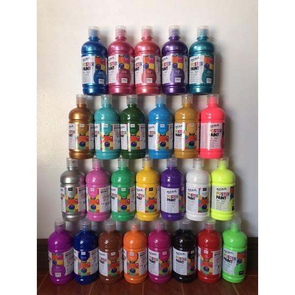 klm.ph Mont Marte Poster Paint Non Toxic and Washable (500mL) by Tata Pierre Lazada PH