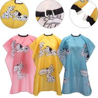 Hairdressing Children Kid Cartoon Cape Waterproof Hair Cutting Dyeing Clothes Apron Wrap Pro Salon Barber Styling Tools