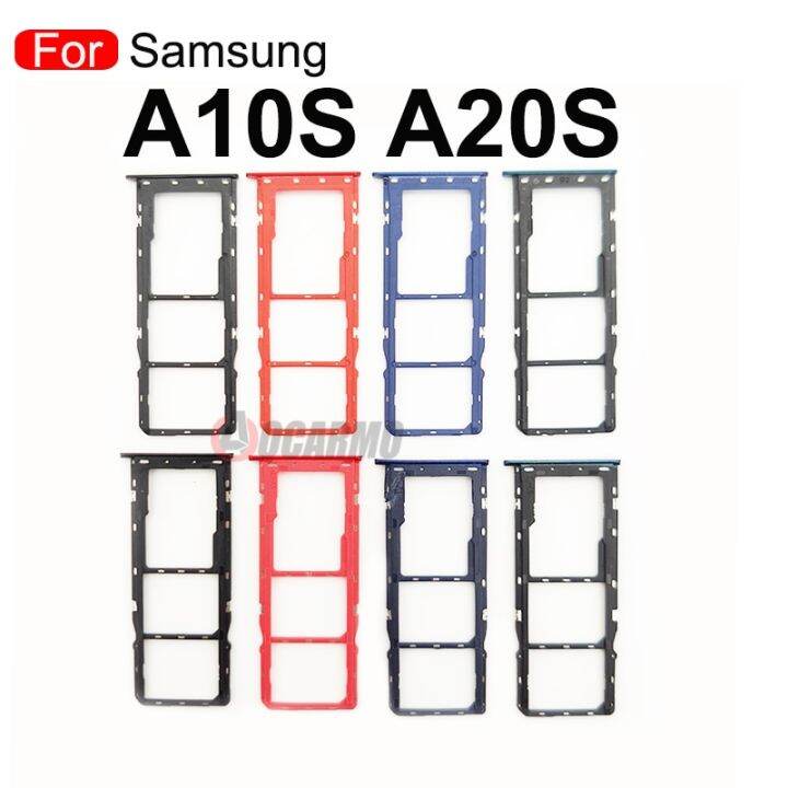 aocarmo-ซิมการ์ดสำหรับ-samsung-galaxy-a10s-a20s-a10e-a102u-ที่ใส่ช่องเสียบบัตรถาดใส่ซิมอะไหล่ทดแทน