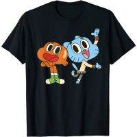 Cn Gumball and Darwin Adult T-Shirt Best Friends T-Shirt  AEGI