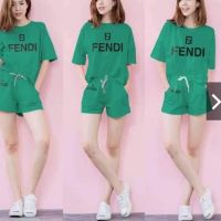 [COD]Jiu KINGFASHION SET FENDI (ไม่มีกระเป๋า) ชุดบังโคลน สําหรับเด็ก (052)