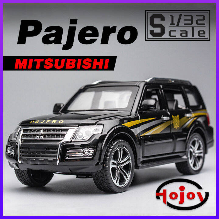 Skala 132 Mitsubishi Pajero Suv Metal Diecast Aloi Mainan Kereta Model ...