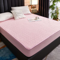 Waterproof Bedding Fitted Sheet for Children Folding Cartoons Mattress Protector Bed Cover Thickened Urinary Quilted Bedspread