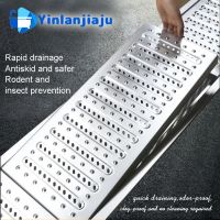 201/304 Stainless Steel Floor Drain Quick Drainage Sewer Cover Plate Anti Slip And Thickened Grate Trench Cover Plate Traps Drains