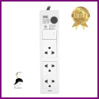 รางปลั๊กไฟ 3 ช่อง 1 สวิตซ์ UNIC P403-1 3 ม.POWER STRIP UNIC P403-1 3-OUTLET 1-SWITCH 3M **โปรโมชั่นสุดคุ้ม โค้งสุดท้าย**