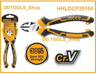 INGCO HHLDCP28160 คีมปากตัด คีมตัดปากเฉียง 6 นิ้ว ( 150มม. ) High Leverage ผ่อนแรงบีบ 30% รุ่น HHLDCP-28160