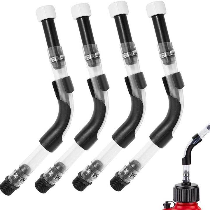 UHXF No Leak Fuel Containers Jeg Jug Hose Bender Fuel Filler Hose
