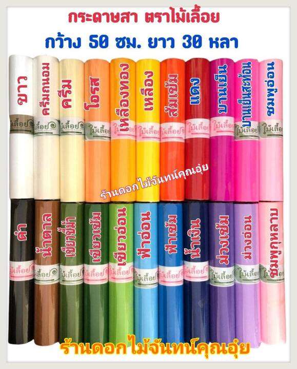 กระดาษสา-สีฟ้าอ่อน-ตราไม้เลื้อย-กว้าง-50-ซม-ยาว-30-หลา-นำเข้าจากเกาหลี-เน้นคุณภาพ