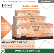HCMCOMBO 3 HỘP ADIVA GOLD Hộp 14 chai