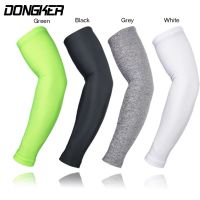 1 Pair Compression Arm Sleeves Summer Sun UV Protection Arm Warmer Running Sleeves for Outdoor Sport Cycling Hiking Ciclismo