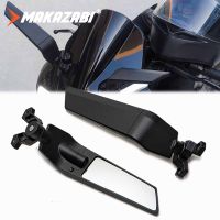 ดัดแปลงรถจักรยานยนต์กระจก Wind Wing ปรับหมุนกระจกมองหลังด้านข้างสำหรับ Kawasaki ZX6R ZX636 ZX7R ZX9R ZX10R Yamaha/honda/suzuki