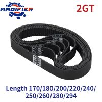 C 19 3D Printer GT2 Closed Loop Rubber 2GT Timing Belt Width 10mm Length 170 180 200 220 240 250 260 280 294mm