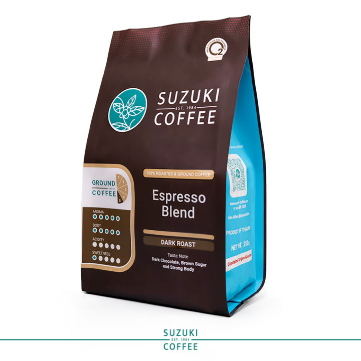 กาแฟคั่วเข้มมาก-suzuki-coffee-espresso-blend