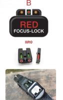 ศูนย์หน้าศูนย์หลัง Glock Sights หลอด Fiber optic เรืองแสง (Day sight) สีแดง เหมาะสำหรับติดปืนบีบีกันเท่านั้น