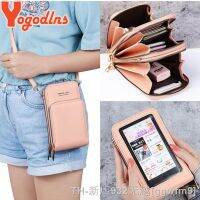 hot【DT】☇♂  Yogodlns Three-layer Female Crossbody New trendy zipper multifunctional Shoulder