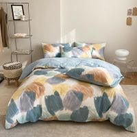 Printing Bedding Set Skin Friendly Fabric Pure Cotton Quilt Cover Set Single Double Queen Size Duvet Cover Set