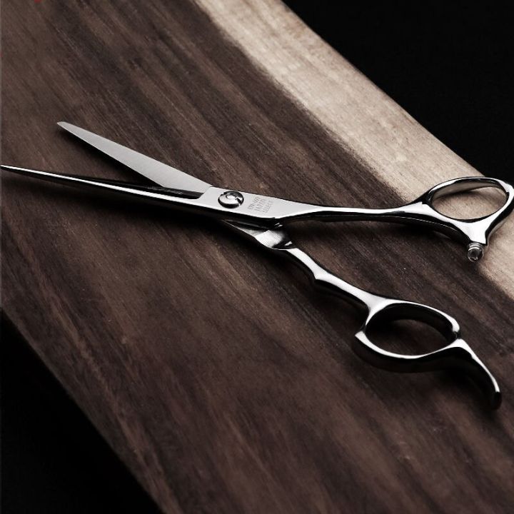 fnlune-กรรไกรตัดผมบางสำหรับตัดผมกรรไกรตัดร้านทำผมมืออาชีพเหล็กญี่ปุ่น6-0เครื่องมือทำผม