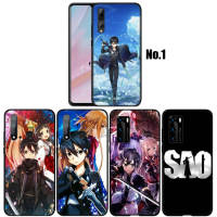 WA79 Sword Art Online Cartoon อ่อนนุ่ม Fashion ซิลิโคน Trend Phone เคสโทรศัพท์ ปก หรับ Huawei P10 P20 P30 Pro Lite Y5P Y6 Y6P Y7A Y8P Y9A Y8S Y9S Y7 Y9 Prime