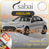 SABAI ผ้าคลุมรถยนต์ Mercedes Benz C-Class Saloon 2022 เนื้อผ้า HISORON แข็งแกร่ง ทนทาน นานจนลืมเปลี่ยน #ผ้าคลุมสบาย ผ้าคลุมรถ sabai cover ผ้าคลุมรถกะบะ ผ้าคลุมรถก