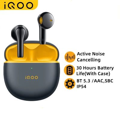 VIVO iQOO TWS Air Pro True Wireless ANC Active Noise Cancellation Earphone 30h Battery life For IQOO NEO8 Z7