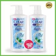 Combo 2 Chai Dầu Gội Clear Bạc Hà 480ml Thái Lan Chính Hãng