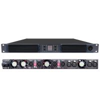 1U 4 Channels Digital Power Amplifier 10000 Watts Class D With LCD Screen Professional Audio Amplifiers