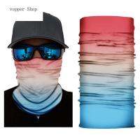 VOPPER Windproof แฟชั่นที่อบอุ่นผ้าโพกศีรษะมหัศจรรย์อุปกรณ์การขี่จักรยานแบบยืดหยุ่นสูงหลอด Buff Gaiter ไร้รอยต่อ Bandana Balaclava ผ้าพันคอผ้าพันคอหลากสีไล่ระดับสี