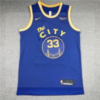 【5 Colors】 NBA Golden State Warriors No. 33 Wiseman Basketball Jersey