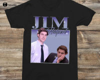 Jim Halpert The Office John Krasinski 90S Vintage T-Shirt Halloween Shirts For Men Cotton Tee Shirts Xs-5Xl Streetwear