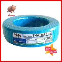 สายไฟ THW NNN 1x2.5ตร.มม. 100ม. สีฟ้าELECTRIC WIRE THW NNN 1X2.5SQ.MM 100M CYAN **ราคาดีที่สุด**