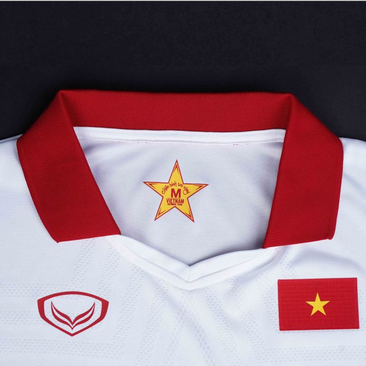 gs-เสื้อฟุตบอล-ของแท้-ทีมชาติ-เวียดนาม-เกรดนักเตะ-สีขาว-เกรด-นักกีฬา-ของแท้-2021-ใหม่ป้ายห้อย-เสื้อกีฬา-grand-sport