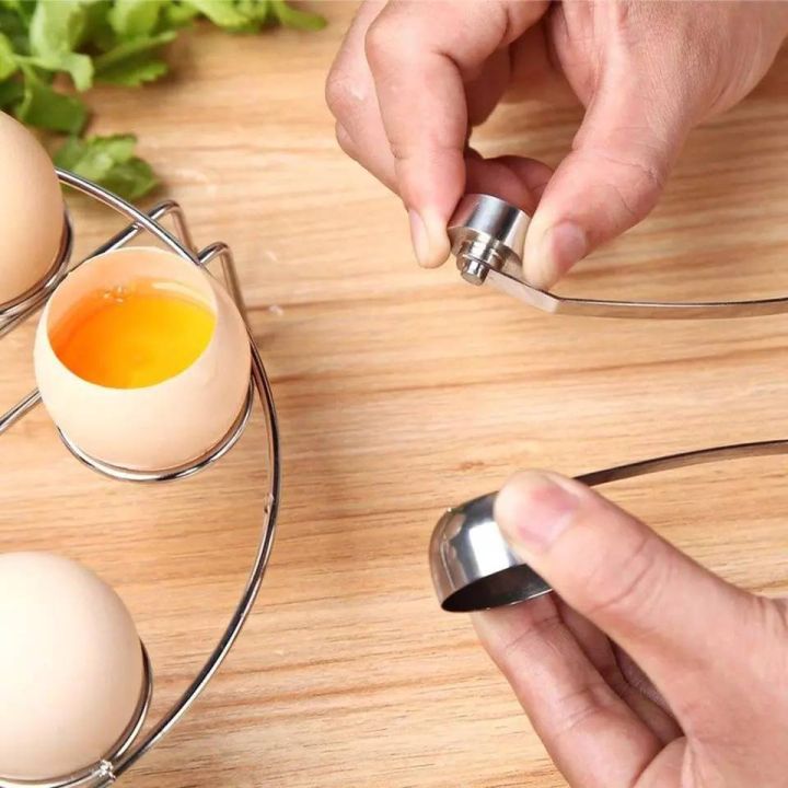 ที่เปิดไข่ลวก-ที่เปิดไข่-เครื่องตอกไข่-ที่ตอกไข่-ที่ตอกไข่ลวก-ที่เจาะเปลือกไข่-ที่เปิดเปลือกไข่-สแตนเลส-อย่างดี-ดูดีบนโต๊ะอาหาร
