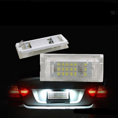เหมาะสำหรับ BMW 4D E46 (98-03) ไฟส่องทะเบียนรถยนต์ LED