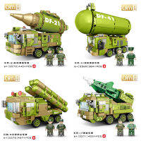 ProudNada Toys ตัวต่อ เลโก้ รถทหาร ขีปนาวุธ CAYI BLOCK MISSILE MILITARY 384-440 PCS 2269-72