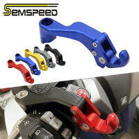 SEMSPEED รถจักรยานยนต์ CNC กระจกความสะดวกสบายตะขอถุงเก็บยืนหมวกกันน็อคตะขอโครเชต์ H Older สำหรับฮอนด้า FORZA 350 300 250 125 2017-2022 2023