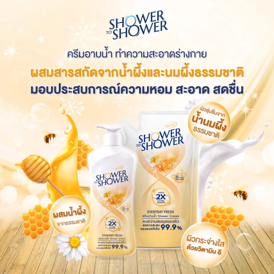 SHOWER TO SHOWER EVERYDAY FRESH 400 ML.