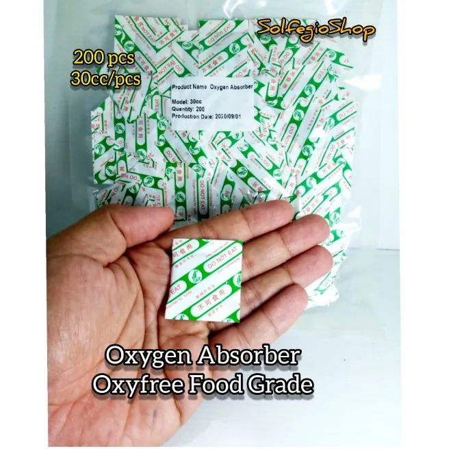 Silica gel Food Grade Oxygen Absorber Oxyfree Penyerap lembab oksidasi