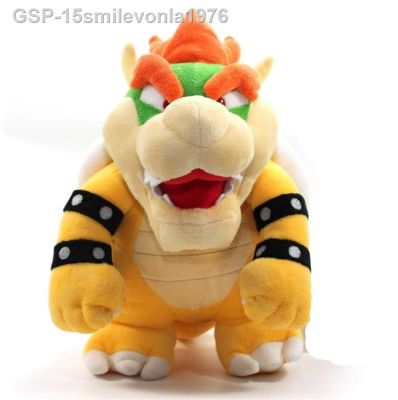 ❇15smilevonla1976อนิเมะ Bowser Dragão ซอฟท์ยัดไส้ผ้ากำมะหยี่ Para Crianças Catoon ฟิล์ม10 26Cm Boneca Modelo