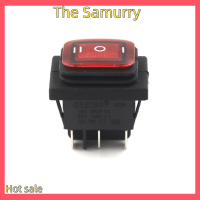 Samurry ✨Hot Sale✨ Car Red 3 position 6Pin DC 12V เรือกันน้ำ LED Rocker Switch LATCHING