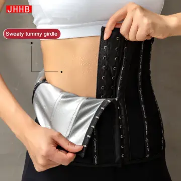 Fashion Women Latex Removable Double Starps Waist Trainer Trimmer Belt Body  Shaper Cincher Slimming Belt High Compression Abdomen Belt