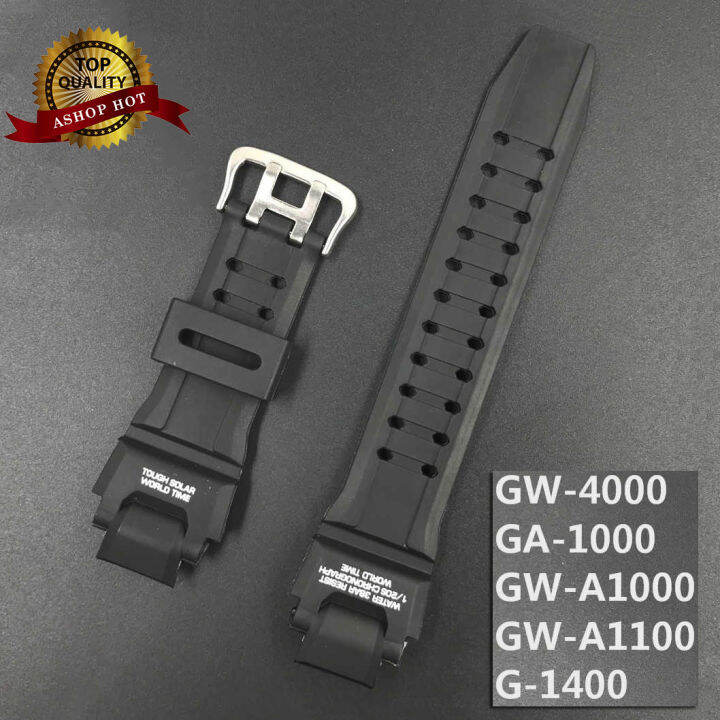 2 Mẫu] Dây Đồng Hồ Cao Su Cho Casio G-Shock Ga-1000 Gw-A1100 Gw-A1000 Gw-4000  G-1400 Gshock Gwa1100 Gw4000 Ga1000 | Lazada.Vn