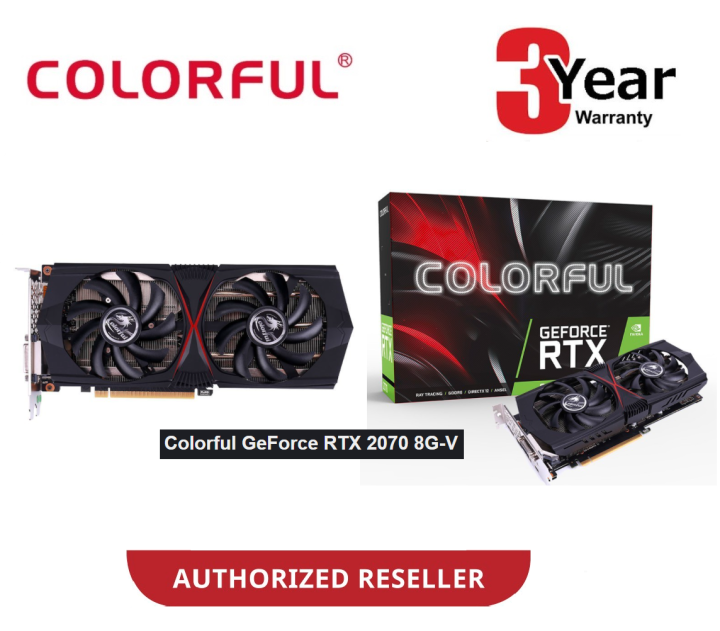 COLORFUL GeForce RTX 2070 8G-V | Lazada