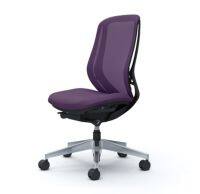 OKAMURA เก้าอี้รุ่น SYLPHY, ALUMINIUM BASE, WITHOUT ARMREST, PURPLE เก้าอี้ทำงาน เก้าอี้สำนักงาน Ergonomic Chair