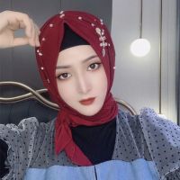 Plain Cute Islamic Muslim School Gift  Instant Hijab Cap Turbans