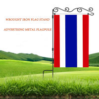 คริสต์มาสสวนธงเสาธงธงสวนโฆษณาโลหะเสาธงจับคู่ plum stopper clipGarden Flag Stand, Premium Garden Flag