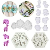 Jungle Safari Animal Silicone Cake Mold 3D Safari Cookie Baking Mould Baking Pan For Pastry Cake Decoration Kitchen Accessories