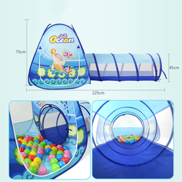 3-pcslot-baby-playpen-portable-playpen-for-children-folding-baby-playground-child-tent-with-crawling-tunnel-ball-pool-baby-park