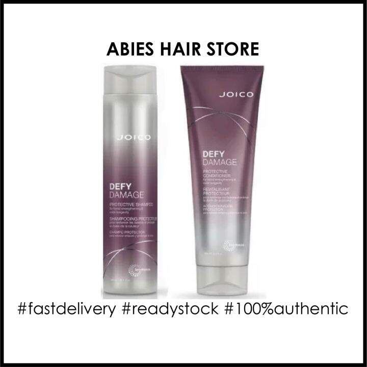 JOICO DEFY DAMAGE PROTECTIVE SHAMPOO + CONDITIONER SET Lazada