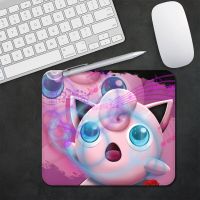 Pokemon Jigglypuff Design Pattern Game mousepad Small Pads Rubber Mouse Mat MousePad Desk Gaming Mousepad Cup Mat